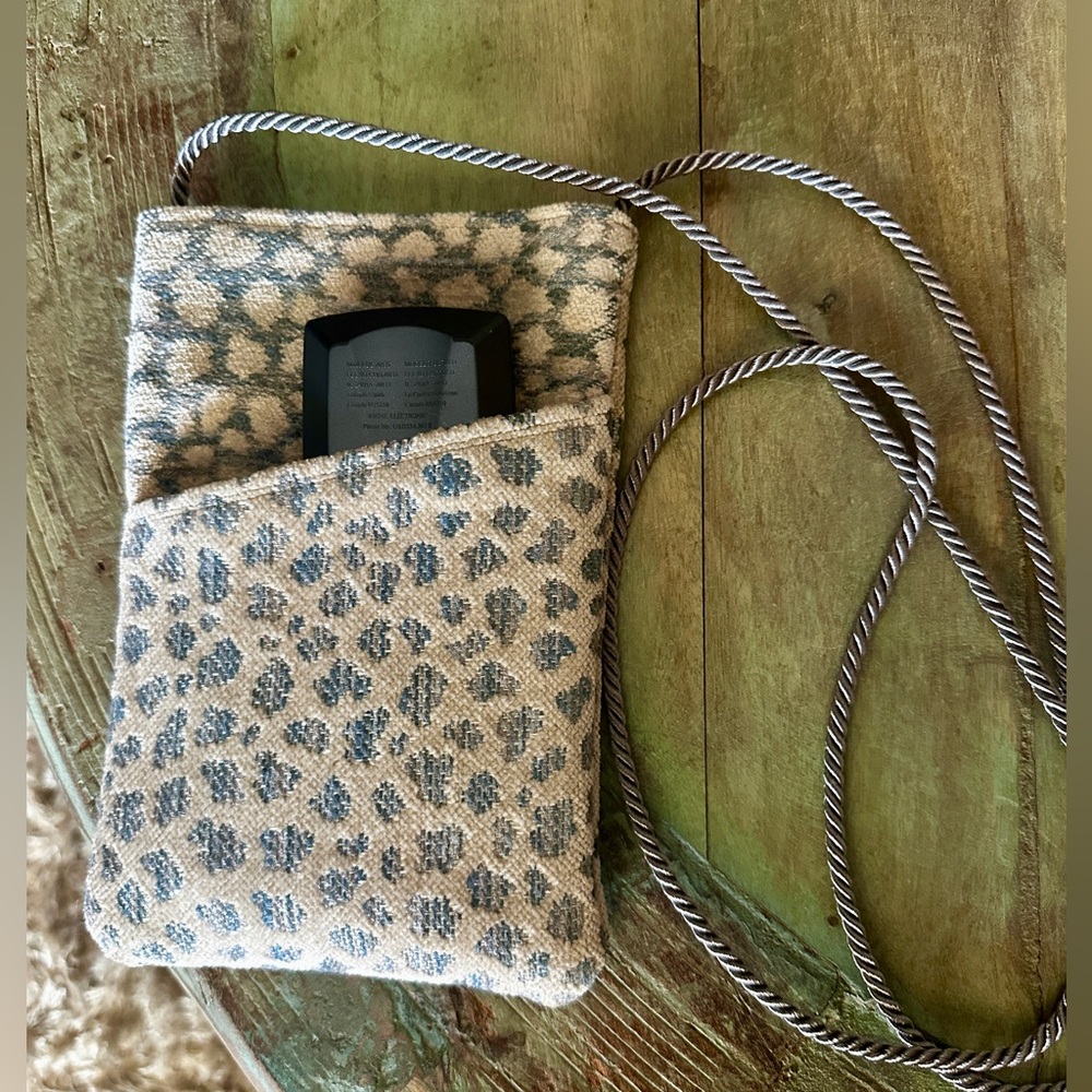 Patterned Crossbody Phone Pouch